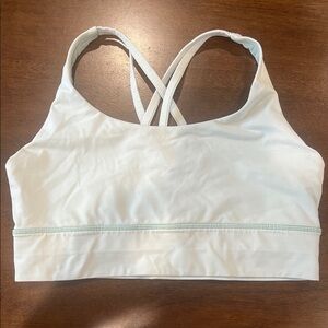 Lululemon Longline Energy Bra Light Green - Size 10